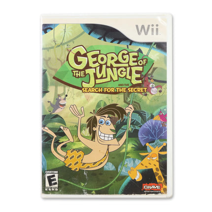 George of the Jungle and the Search for the Secret for Nintendo Wii - Case front cover - Complete in box or case and game.