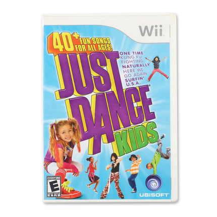 Just Dance Kids for Nintendo Wii - Case front cover - Complete in box or case and game.
