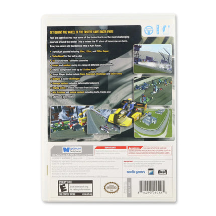 Kart Racer for Nintendo Wii - Case back cover - Product gallery.