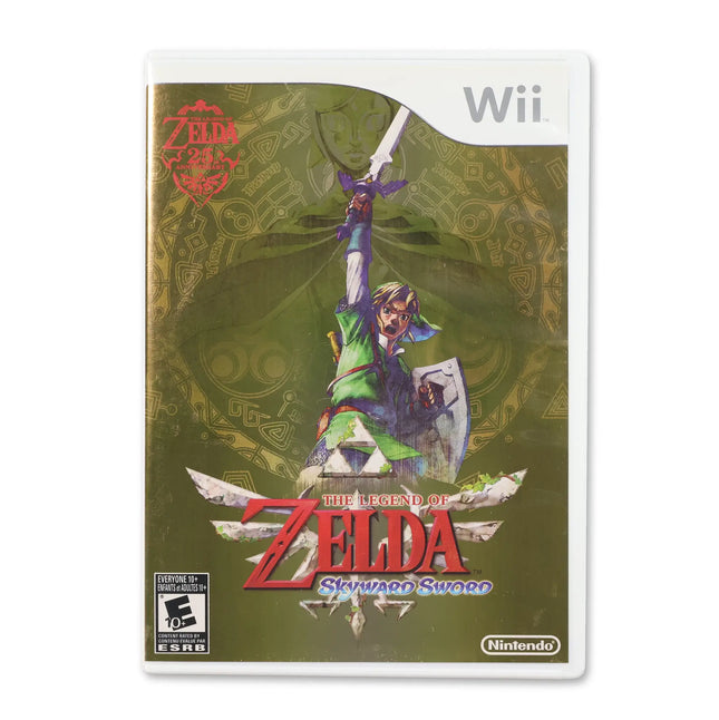 Zelda Skyward Sword [Soundtrack Bundle] for Nintendo Wii - Case front cover - Complete in box or case and game.