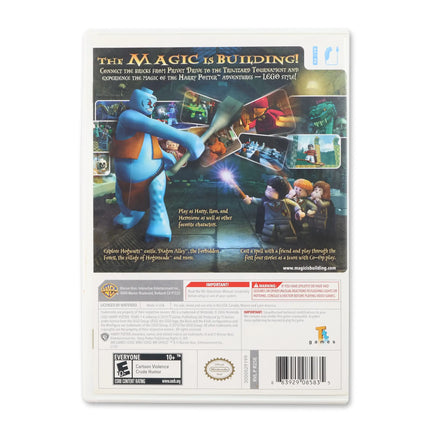 LEGO Harry Potter: Years 1-4 for Nintendo Wii - Case back cover - Product gallery.