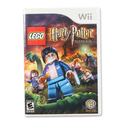 LEGO Harry Potter Years 5-7 for Nintendo Wii - Case front cover - Complete in box or case and game.