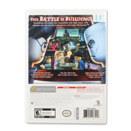 LEGO Harry Potter Years 5-7 for Nintendo Wii - Case back cover - Product gallery.