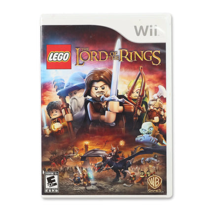 LEGO Lord Of The Rings for Nintendo Wii - Case back cover - Product gallery.