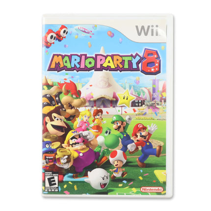 Mario Party 8 for Nintendo Wii - Case front cover - Complete in box or case and game.