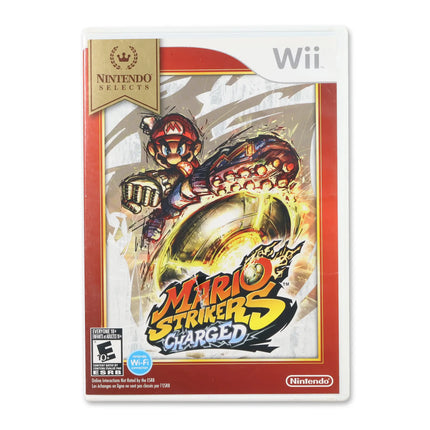 Mario Strikers Charged [Nintendo Selects] for Nintendo Wii - Case front cover - Complete in box or case and game.