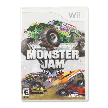 Monster Jam for Nintendo Wii - Case front cover - Complete in box or case and game.