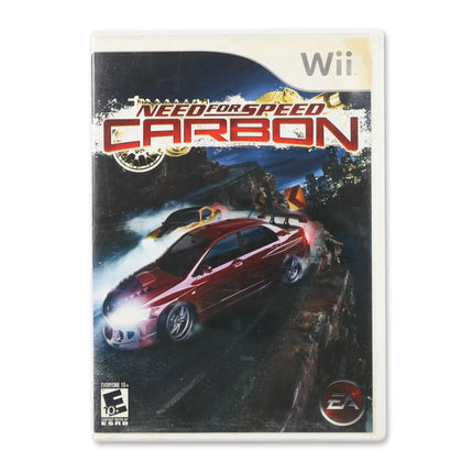 Need for Speed Carbon for Nintendo Wii - Case front cover - Complete in box or case and game.