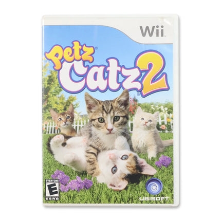 Petz Catz 2 for Nintendo Wii - Case front cover - Complete in box or case and game.