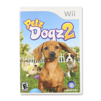 Petz Dogz 2 for Nintendo Wii - Case front cover - Complete in box or case and game.