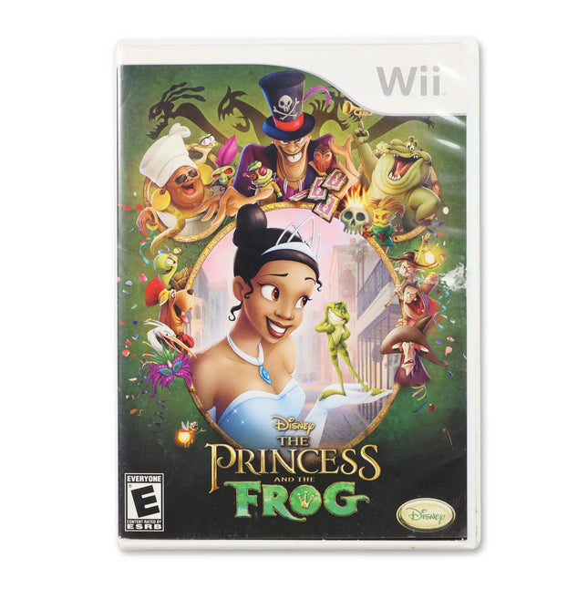The Princess and the Frog for Nintendo Wii - Case front cover - Complete in box or case and game.