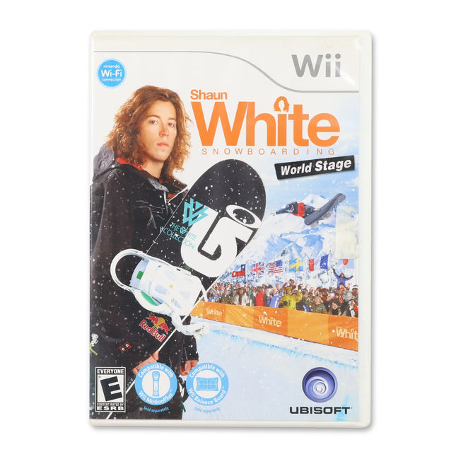Shaun White Snowboarding: World Stage for Nintendo Wii - Case front cover - Complete in box or case and game.