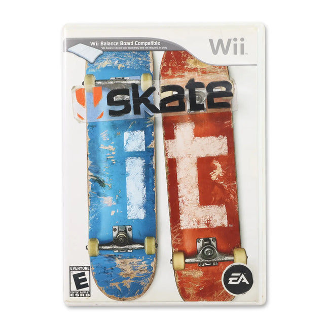 Skate It for Nintendo Wii - Case front cover - Complete in box or case and game.