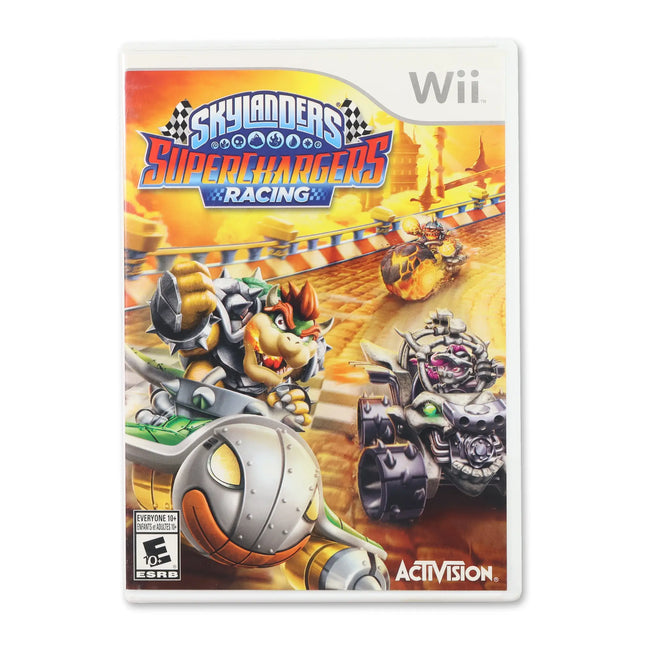 Skylanders Superchargers Racing for Nintendo Wii - Case front cover - Complete in box or case and game.