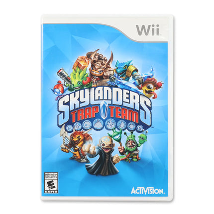 Skylanders Trap Team for Nintendo Wii - Case front cover - Complete in box or case and game.