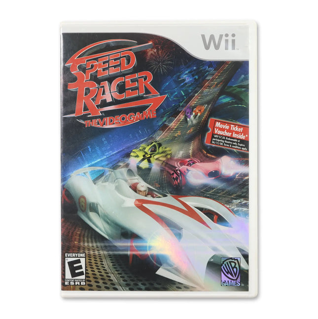 Speed Racer: The Videogame for Nintendo Wii - Case front cover - Complete in box or case and game.