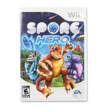 Spore Hero for Nintendo Wii - Case front cover - Complete in box or case and game.