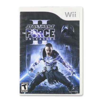 Star Wars: The Force Unleashed II for Nintendo Wii - Case front cover - Complete in box or case and game.