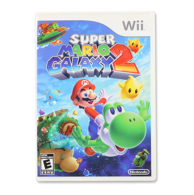 Super Mario Galaxy 2 for Nintendo Wii - Case front cover - Complete in box or case and game.