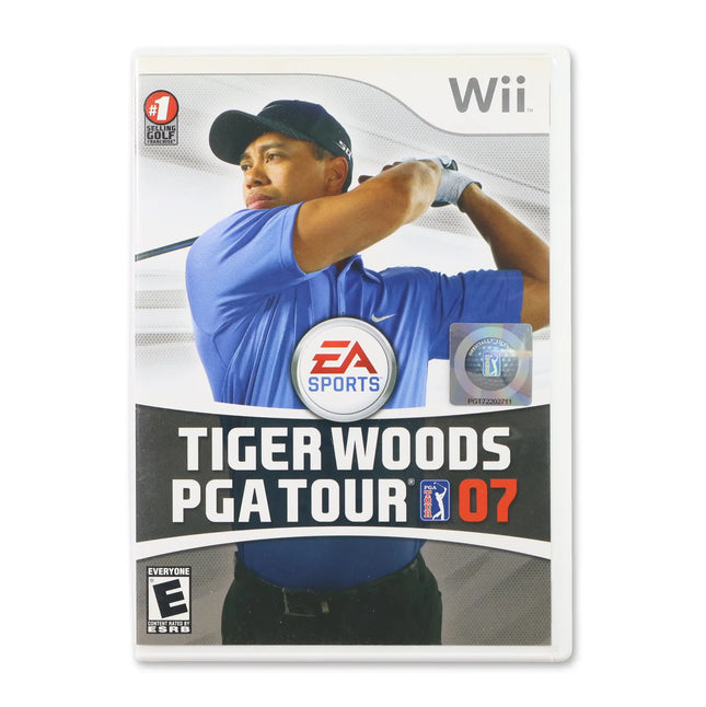 Tiger Woods 2007 for Nintendo Wii - Case front cover - Complete in box or case and game.