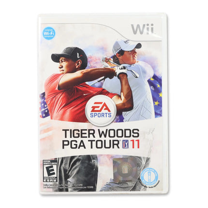 Tiger Woods PGA Tour 11 for Nintendo Wii - Case front cover - Complete in box or case and game.