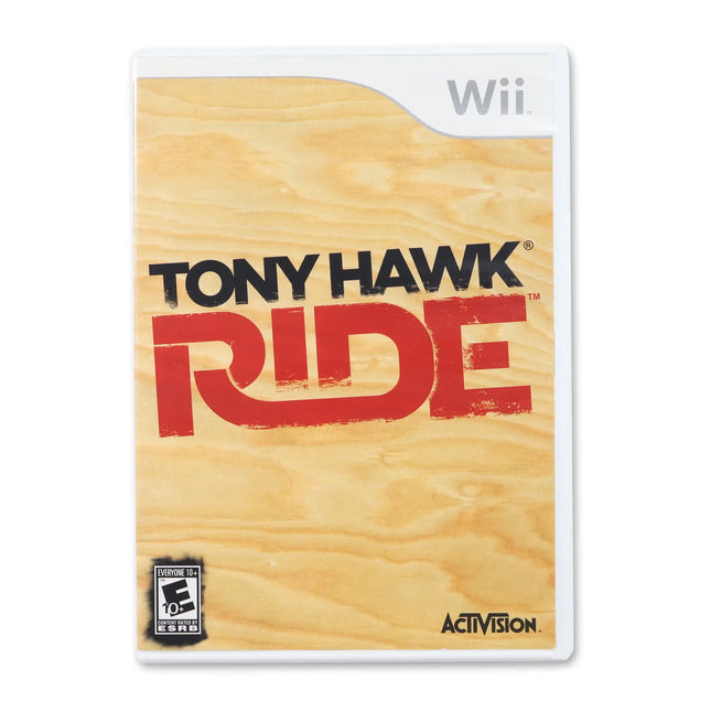 Tony Hawk: Ride for Nintendo Wii - Case front cover - Complete in box or case and game.