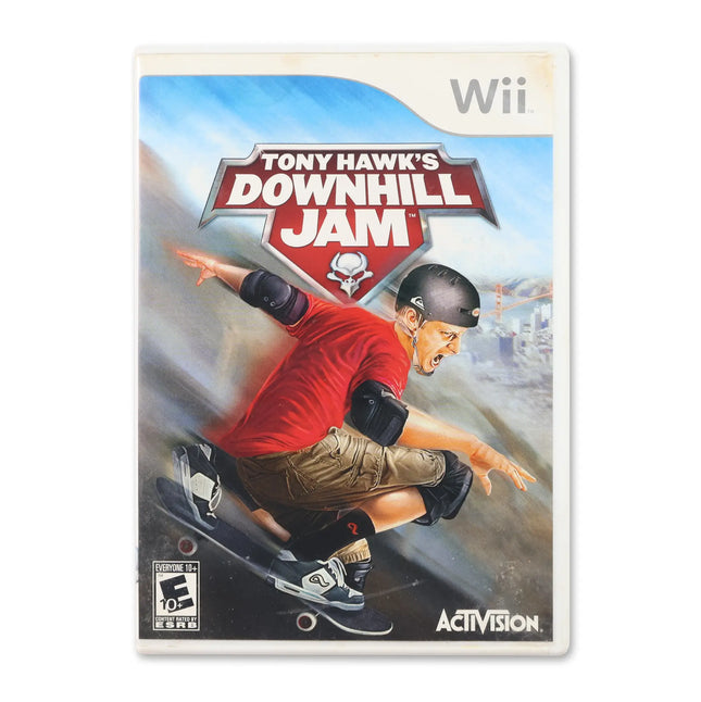 Tony Hawk Downhill Jam for Nintendo Wii - Case front cover - Complete in box or case and game.