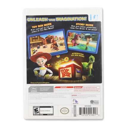 Toy Story 3: The Video Game for Nintendo Wii - Case back cover - Product gallery.