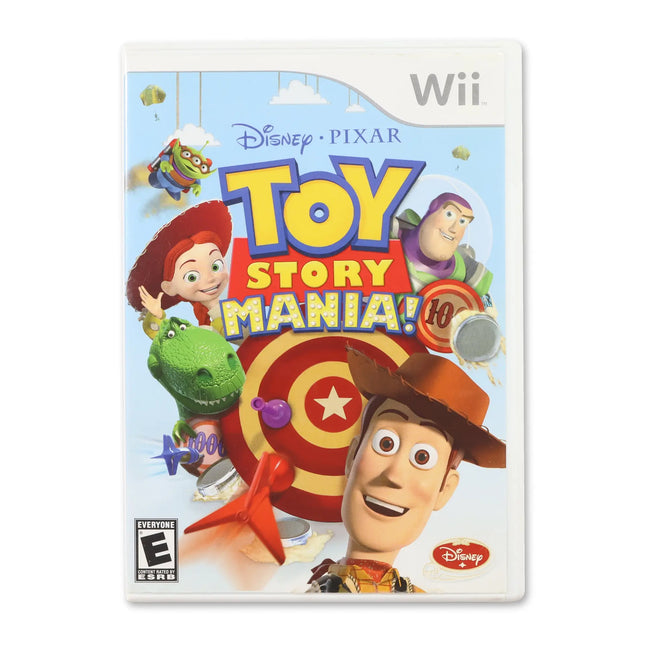 Toy Story Mania for Nintendo Wii - Case front cover - Complete in box or case and game.