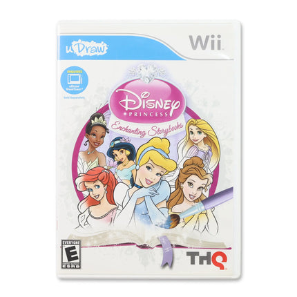 Disney Princess: Enchanting Storybooks for Nintendo Wii - Case front cover - Complete in box or case and game.