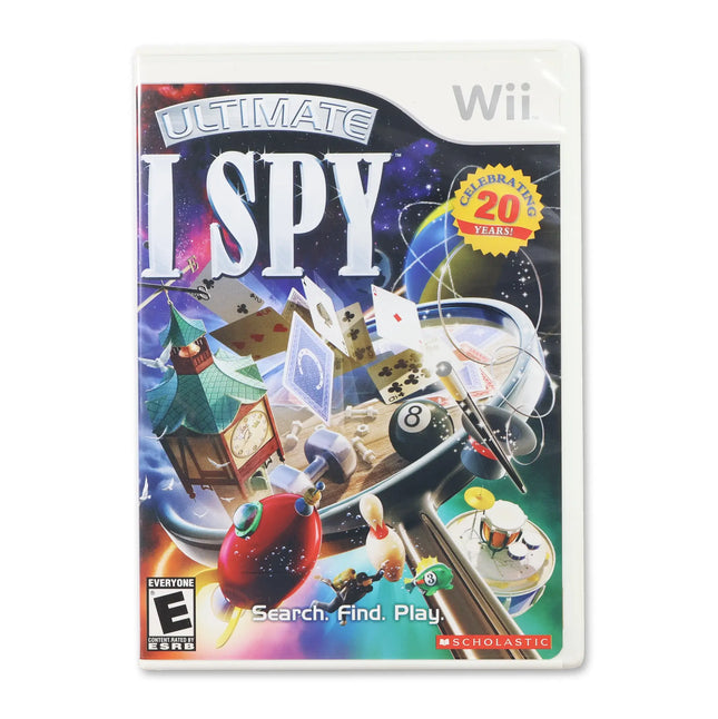 Ultimate I Spy for Nintendo Wii - Case front cover - Complete in box or case and game.