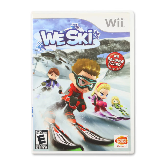 We Ski for Nintendo Wii - Case front cover - Complete in box or case and game.