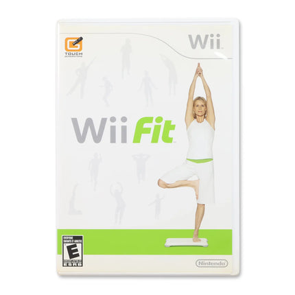 Wii Fit (game Only) for Nintendo Wii - Case front cover - Complete in box or case and game.
