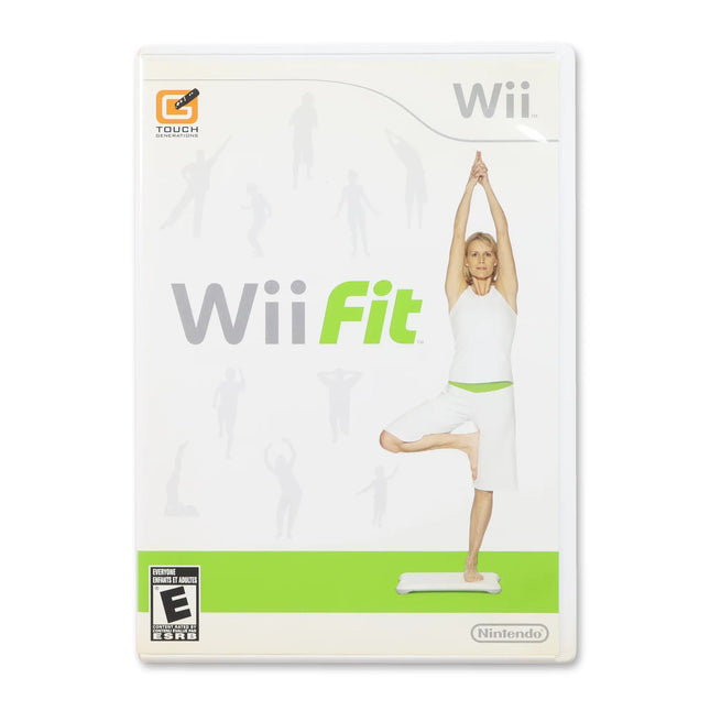 Wii Fit (game Only) for Nintendo Wii - Case front cover - Complete in box or case and game.