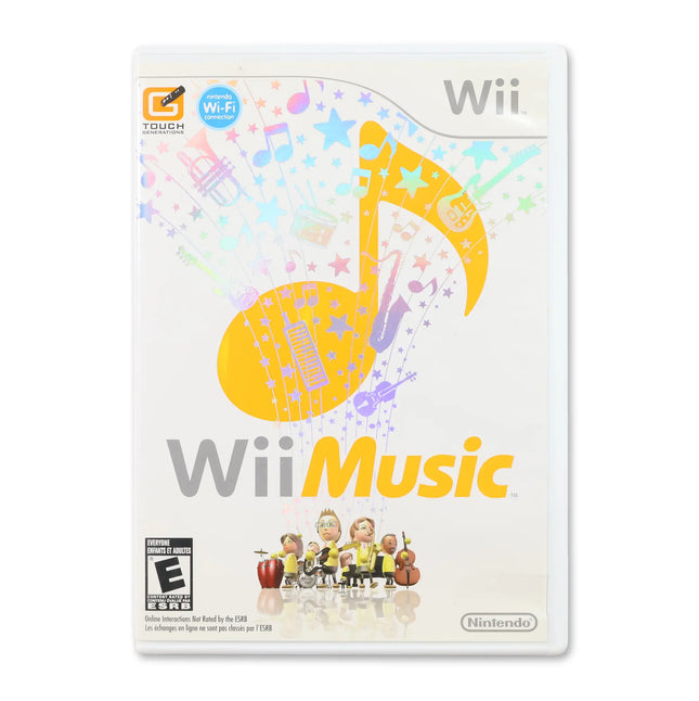 Wii Music for Nintendo Wii - Case front cover - Complete in box or case and game.