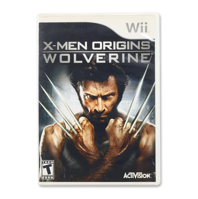 X-Men Origins: Wolverine for Nintendo Wii - Case front cover - Complete in box or case and game.