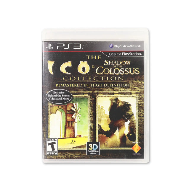Ico & Shadow of the Colossus Collection for PlayStation 3 - Box front - Complete in box or box and game.