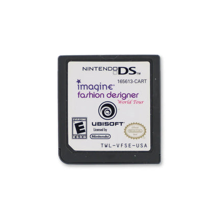 Imagine: Fashion Designer World Tour for Nintendo DS - Cartridge front with label - Game only.