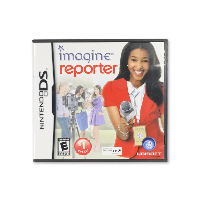 Imagine: Reporter for Nintendo DS - Box front - Complete in box or box and game.
