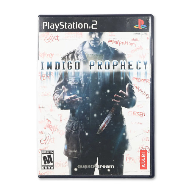 Indigo Prophecy for Sony PlayStation 2 - Case front cover - Complete in box or case and game.