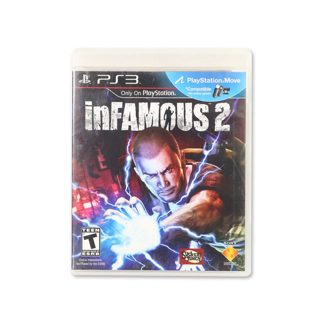 Infamous 2 for PlayStation 3 - Box front - Complete in box or box and game.