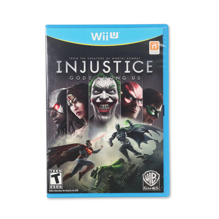 Injustice: Gods Among Us for Wii U - Box front - Complete in box or box and game.