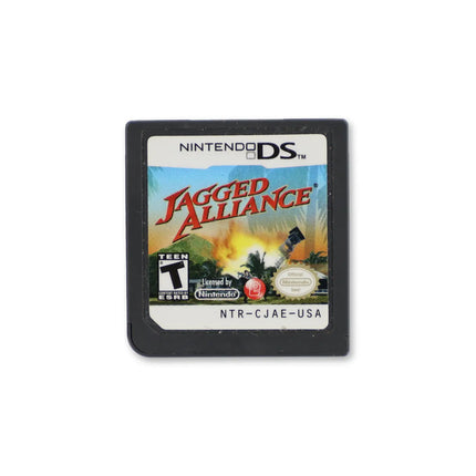Jagged Alliance DS for Nintendo DS - Cartridge front with label - Game only.