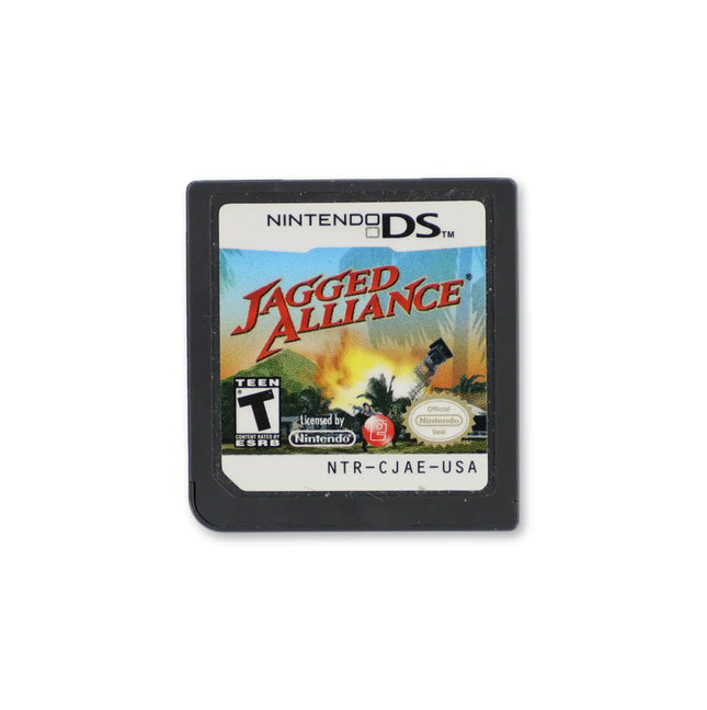 Jagged Alliance DS for Nintendo DS - Cartridge front with label - Game only.