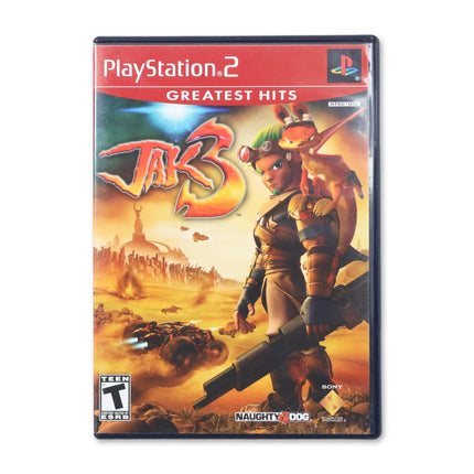 Jak 3 [Greatest Hits] for Sony PlayStation 2 - Case front cover - Complete in box or case and game.