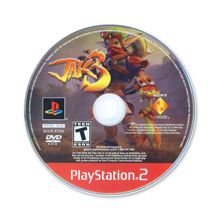 Jak 3 [Greatest Hits] for Sony PlayStation 2 - Disc front with label - Game only.