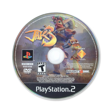 Jak 3 for Sony PlayStation 2 - Disc front with label - Game only.