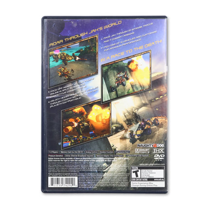 Jak X Combat Racing for Sony PlayStation 2 - Case back cover - Product gallery.