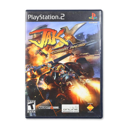 Jak X Combat Racing for Sony PlayStation 2 - Case front cover - Complete in box or case and game.