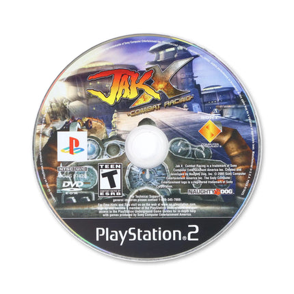 Jak X Combat Racing for Sony PlayStation 2 - Disc front with label - Game only.